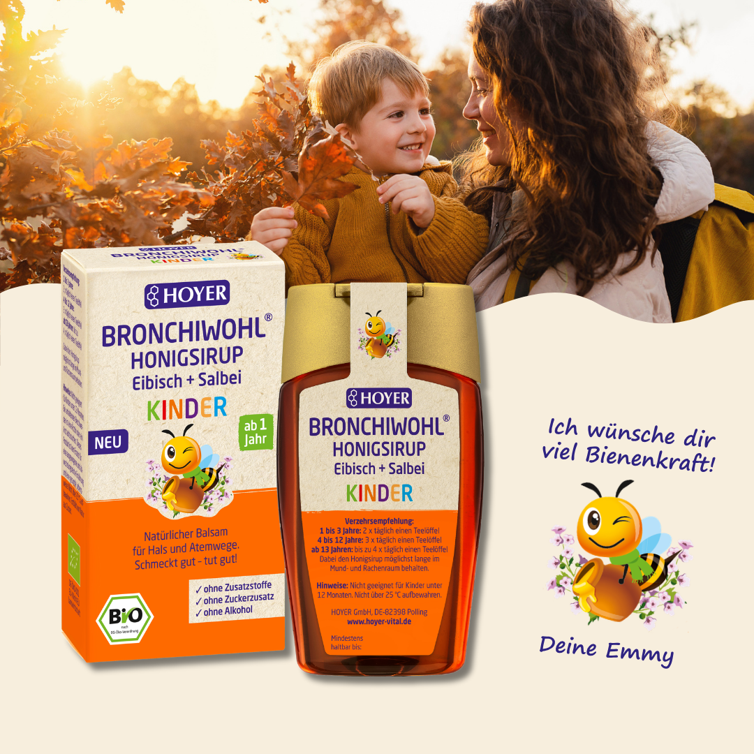 BRONCHIWOHL Kids Honey Syrup Marshmallow + Sage