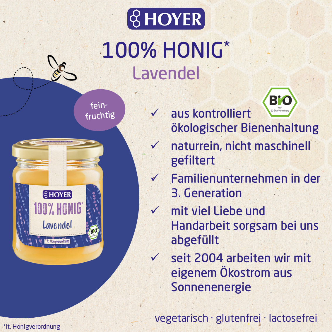 Lavender honey