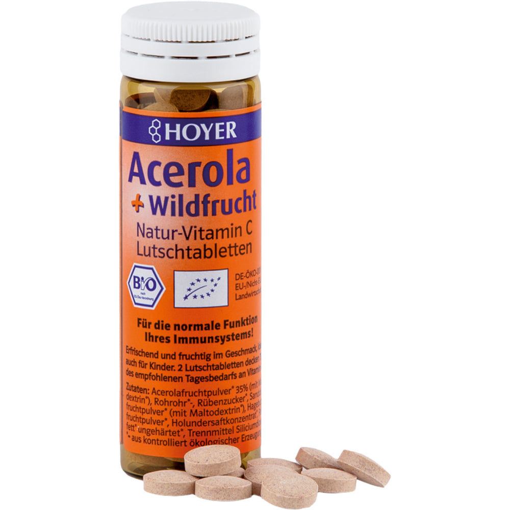 Acerola + Wildfrucht Lutschtabletten
