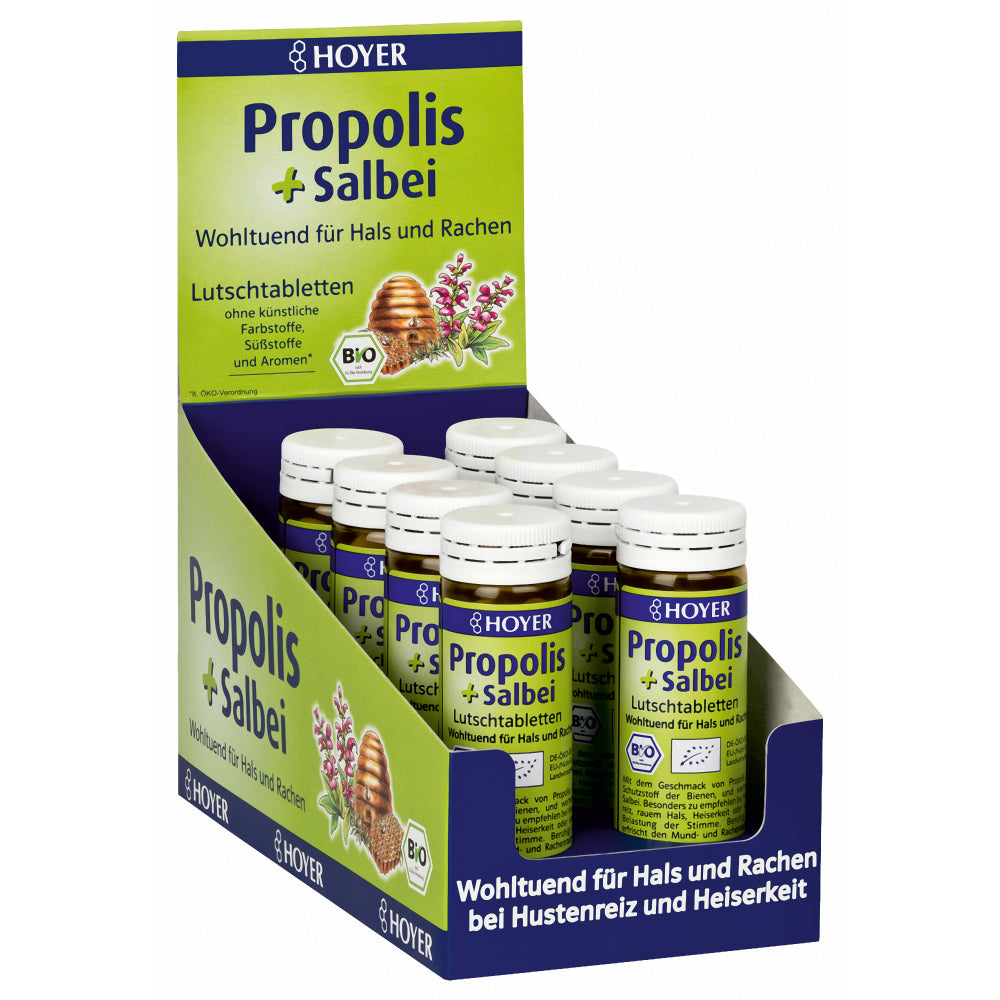 Propolis + sage lozenges