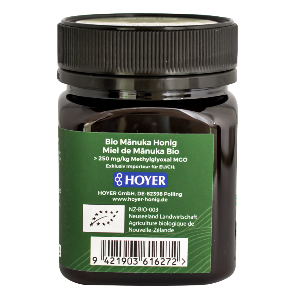 Bio Manuka Honig MGO 250+ TranzAlpine