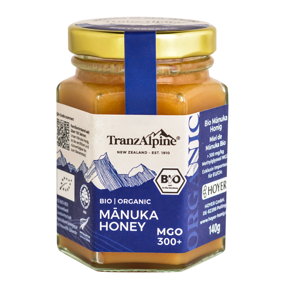 Bio Manuka Honig MGO 300+ TranzAlpine