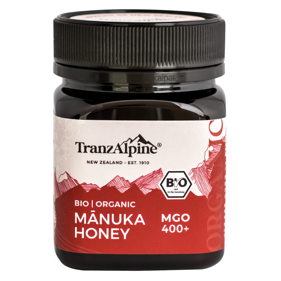 Bio Manuka Honig MGO 400+ TranzAlpine