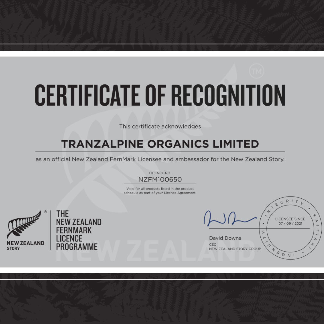 Bio Manuka Honig MGO 550+ TranzAlpine