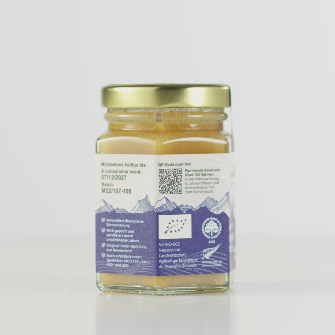 Bio Manuka Honig MGO 300+ TranzAlpine