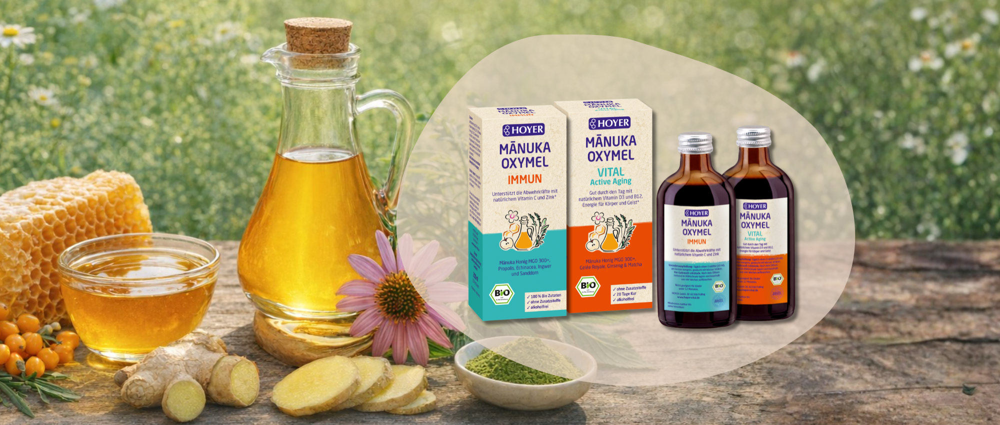 OXYMEL: Die traditionelle Kraft aus Honig & Essig