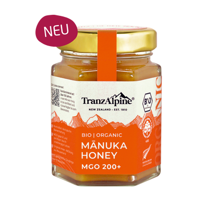 Bio Manuka Honig MGO 200+ TranzAlpine