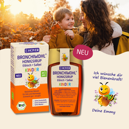 BRONCHIWOHL Kinder Honigsirup Eibisch + Salbei