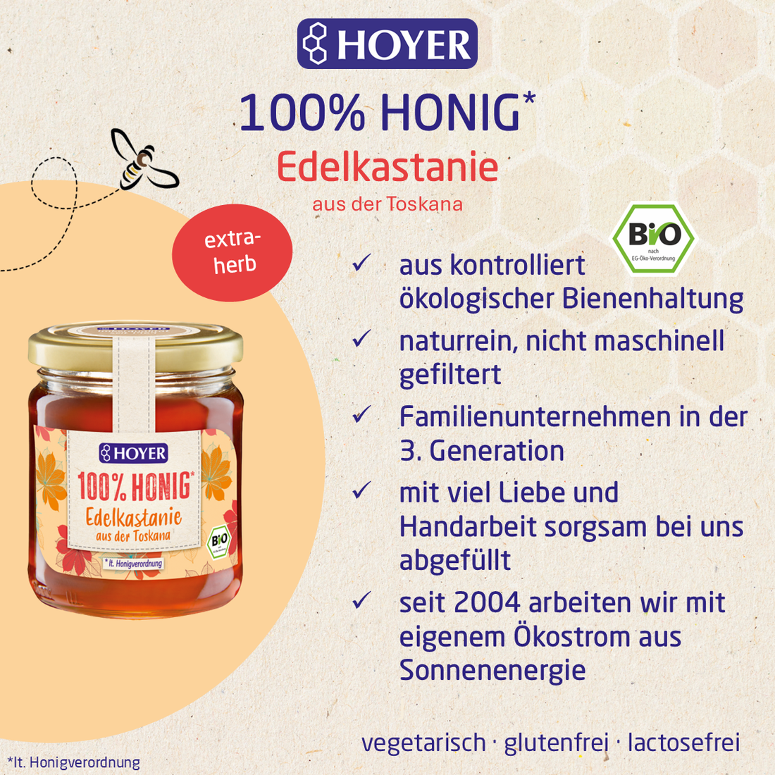 Edelkastanienhonig