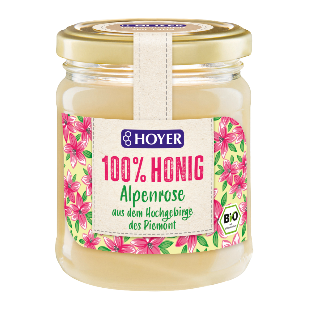 Alpine rose honey