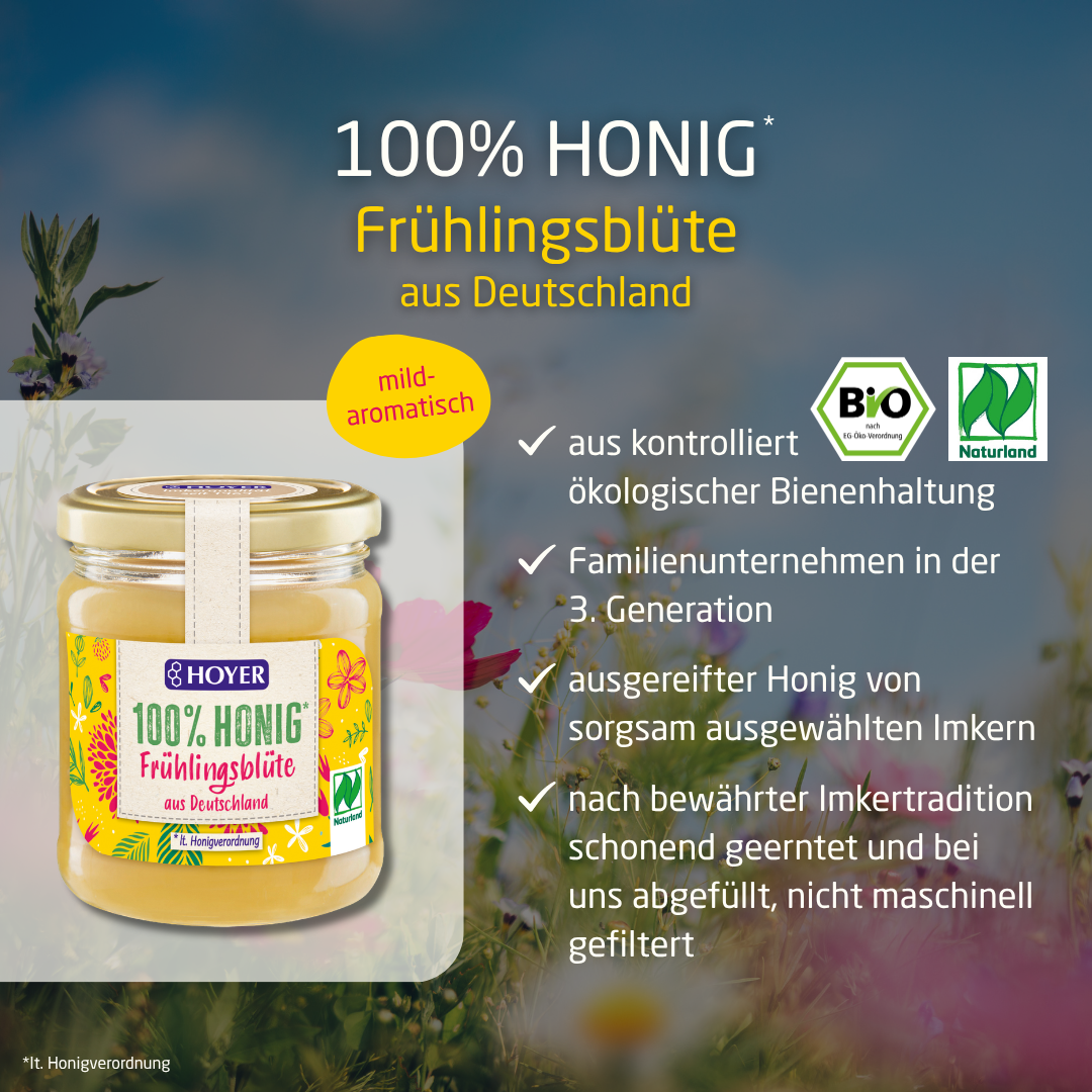 Frühlingsblütenhonig