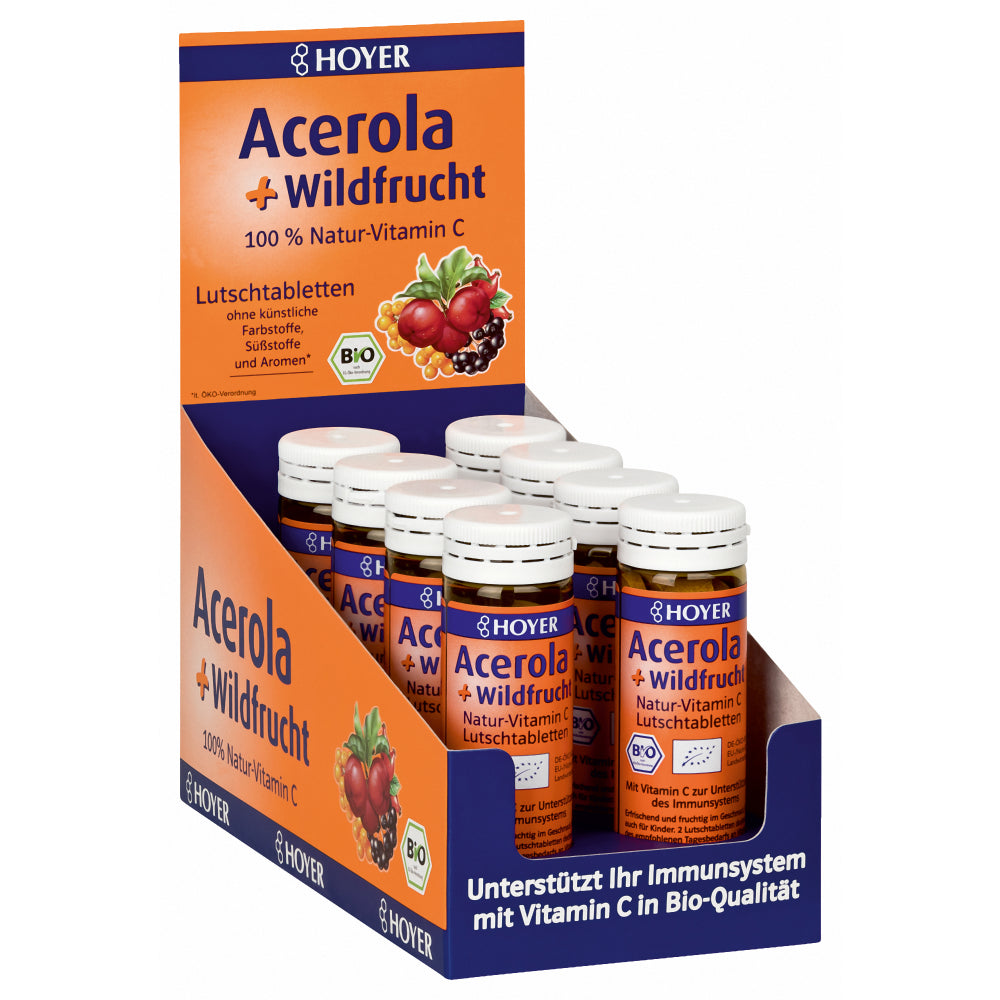 Acerola + Wildfrucht-Lutschtabletten