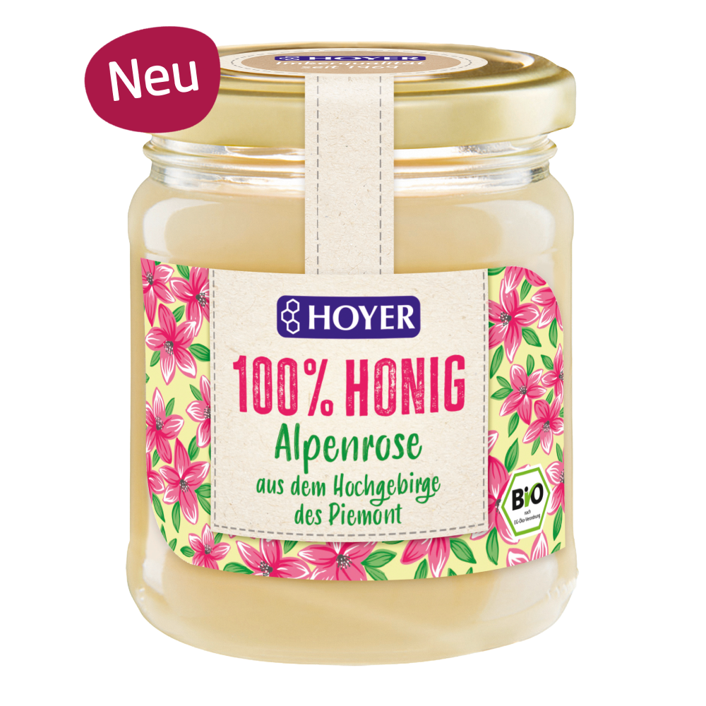 Alpine rose honey