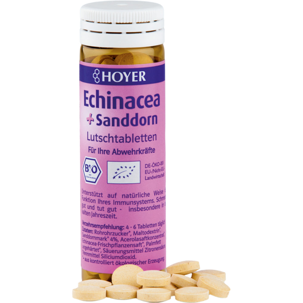 Echinacea + sea buckthorn lozenges