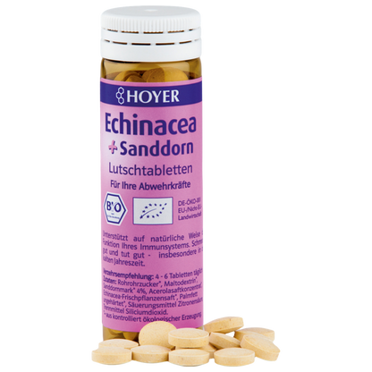 Echinacea + sea buckthorn lozenges