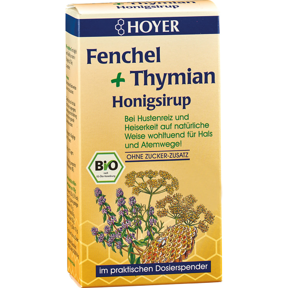 Fennel + thyme honey syrup