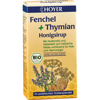 Fennel + thyme honey syrup