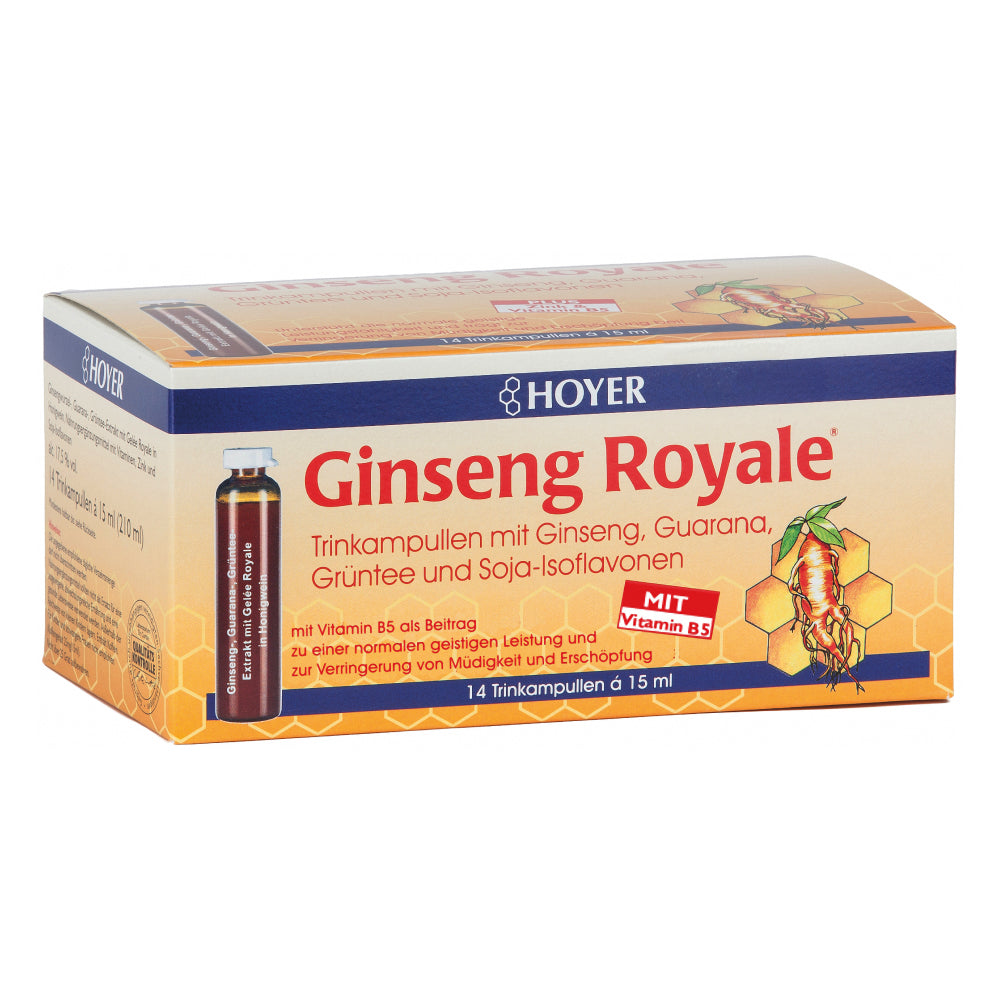 Ginseng Royale drinking ampoule cure
