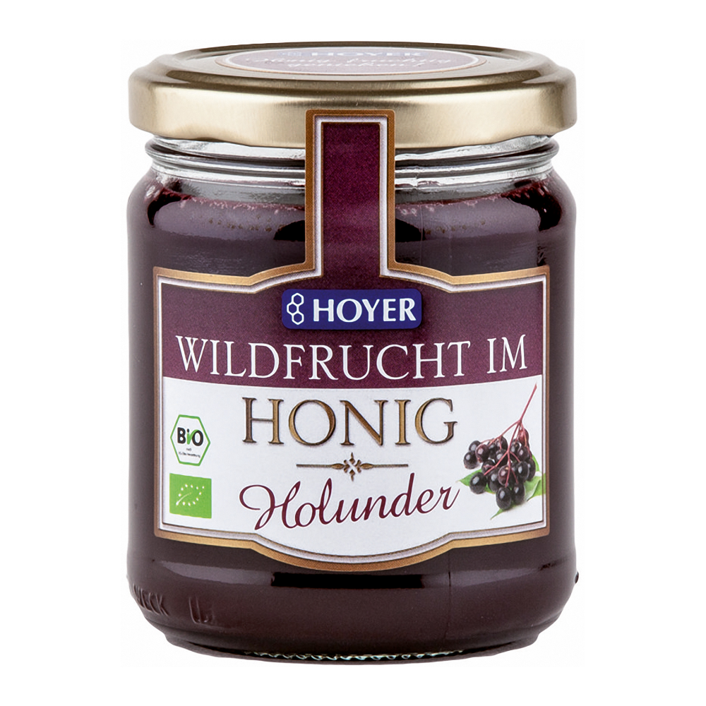 Holunder Wildfrucht im Honig