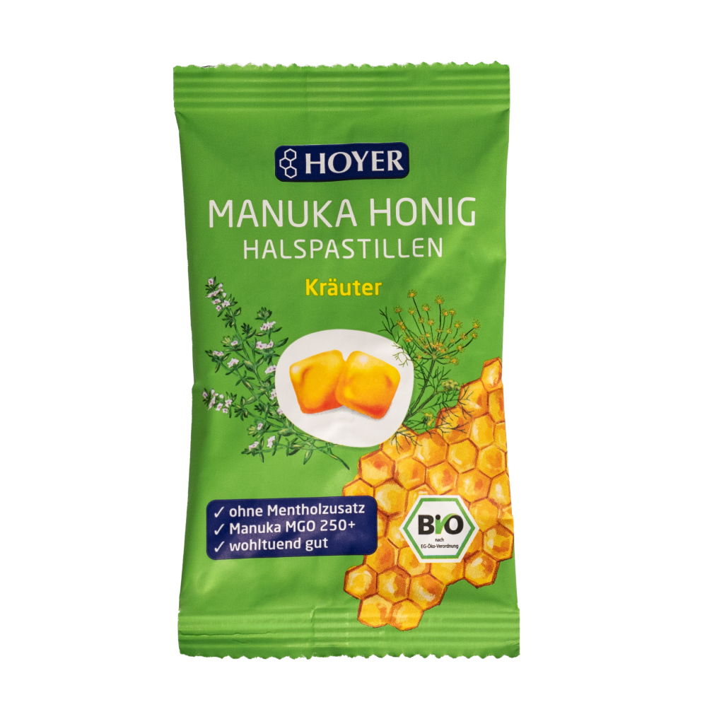 Manuka Honey Throat Pastilles Herbs