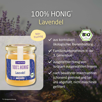 Lavender honey