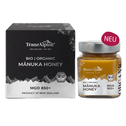 Bio Manuka Honig MGO 850+ TranzAlpine