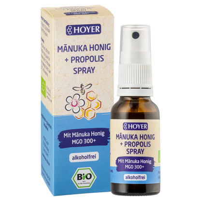 Manuka Honig + Propolis Spray alkoholfrei