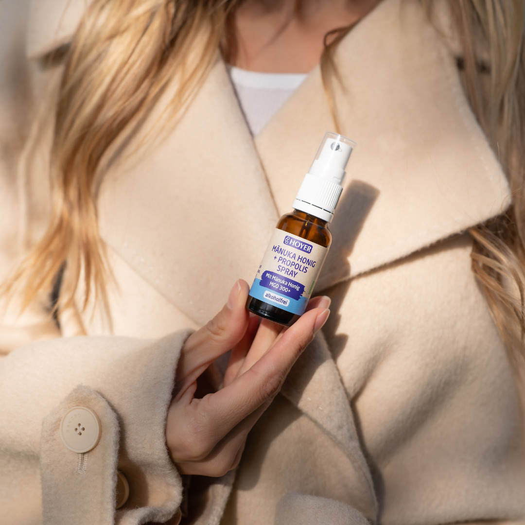 Manuka Honig + Propolis Spray alkoholfrei