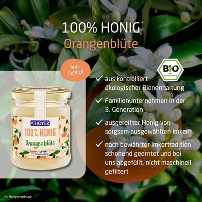 Orange blossom honey