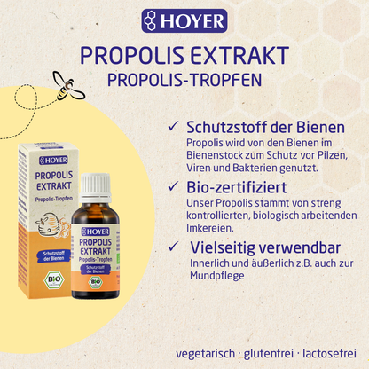 Organic propolis extract